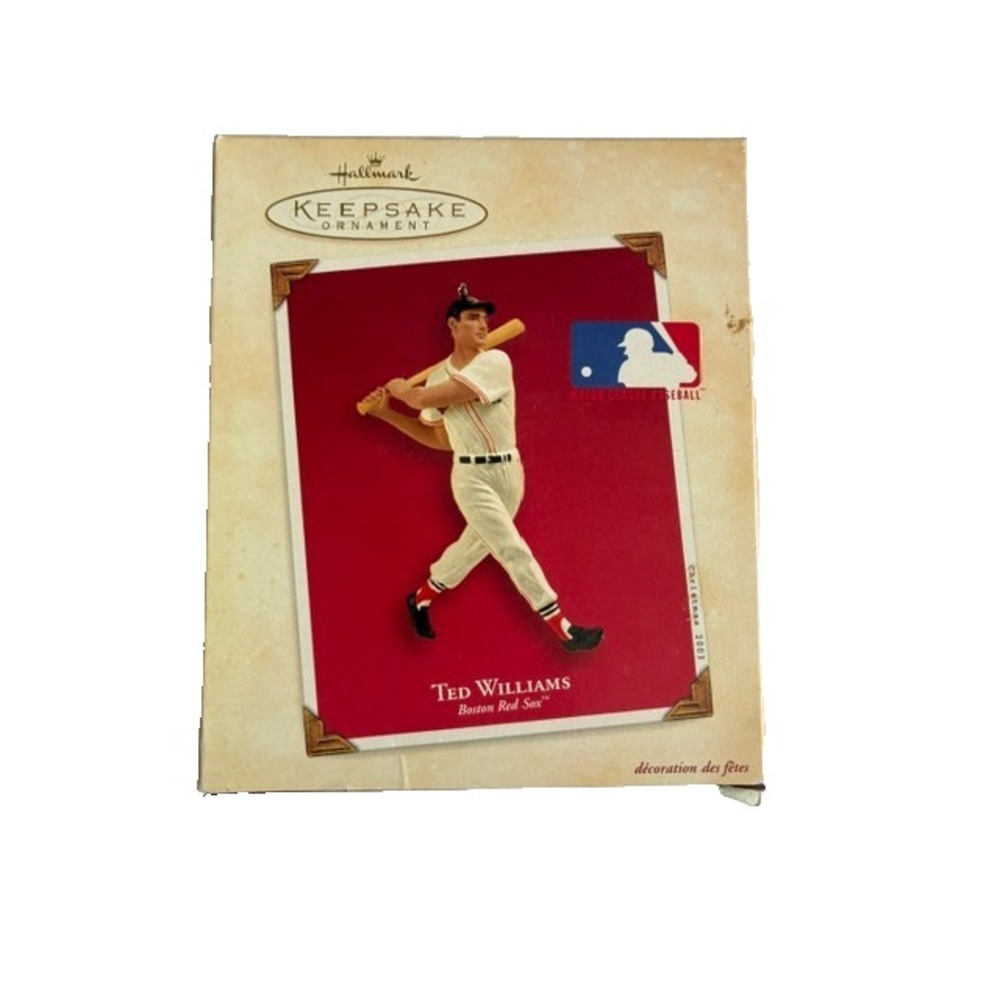 2003 Hallmark Keepsake Ornament Ted Williams Boston Red Sox